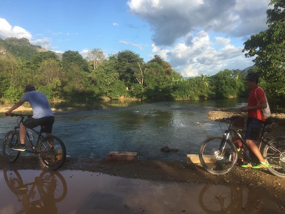 5 Days LuangPrabang Biking to Vientiane